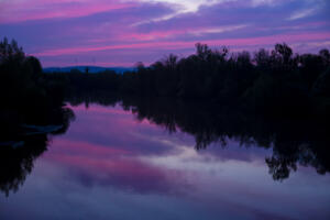 Sonnenaufgänge an der Fulda