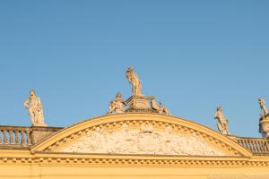 Goldene Stunde an der Orangerie