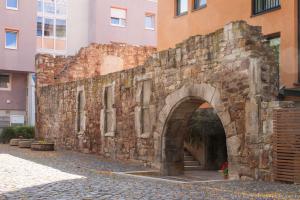 Alte Stadtmauer in der Unterneustadt