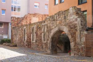 Alte Stadtmauer in der Unterneustadt